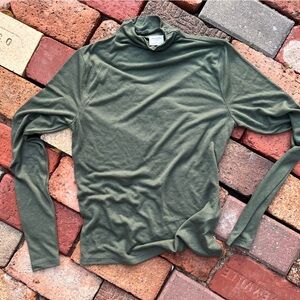 Abercrombie & Fitch Olive Green Top XS